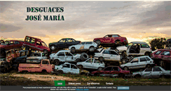 Desktop Screenshot of desguacesjosemaria.com